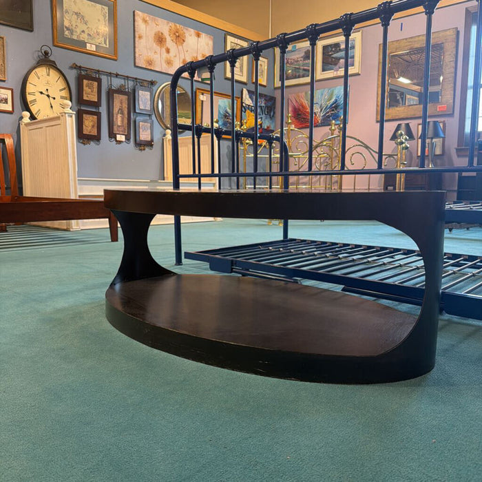 Dark Brown Metal Coffee Table(BAH)