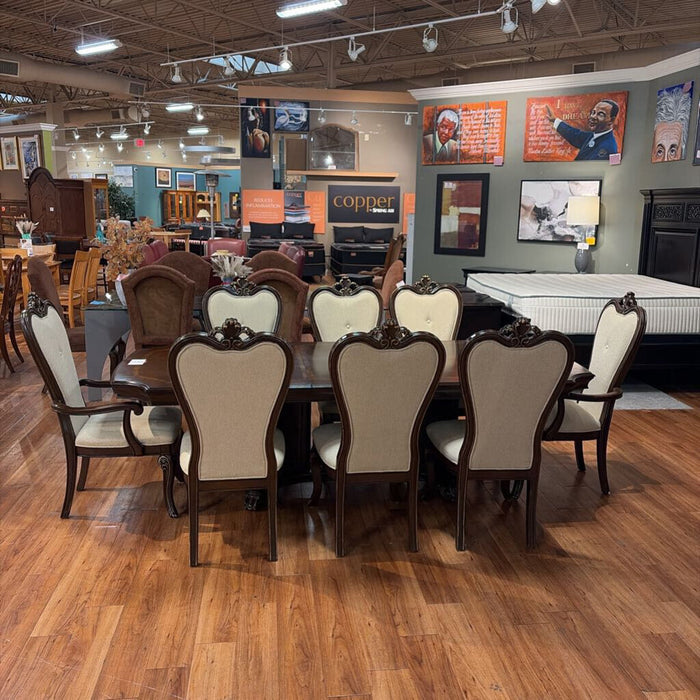 DW Ornate DR Table w/ 8CH + 1LF(ISK)