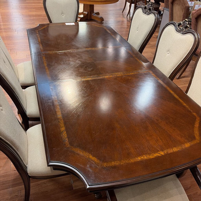 DW Ornate DR Table w/ 8CH + 1LF(ISK)