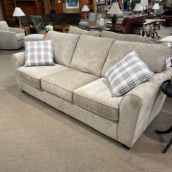 Grey/Tan Fabric Stanton Sofa(ISK)