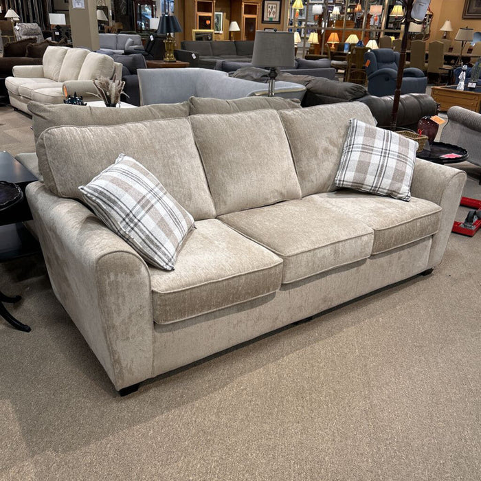 Grey/Tan Fabric Stanton Sofa(ISK)