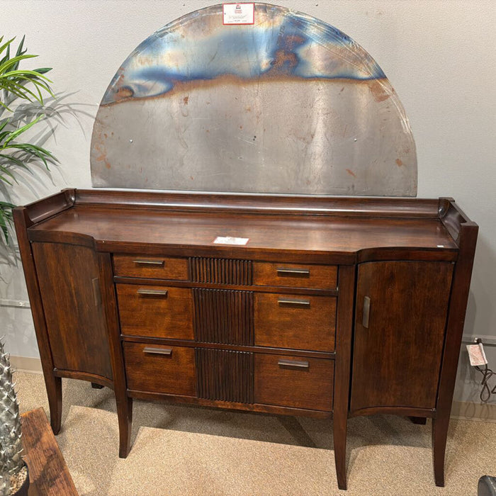 3-Drawer 2-Door Ornate Buffet(KHK)