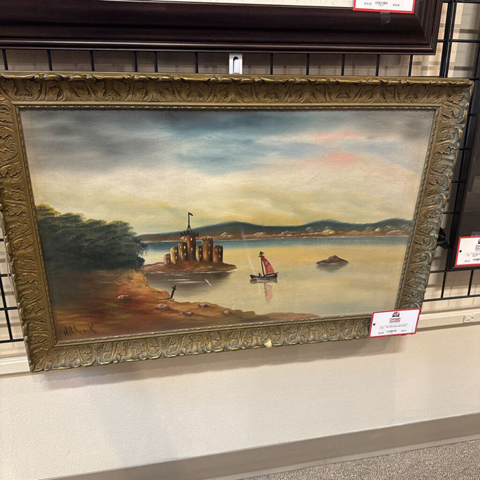 Sand Castle Boat Art(AT)