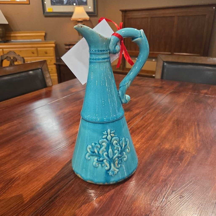 Turquiose Ceramic Vase (CT)