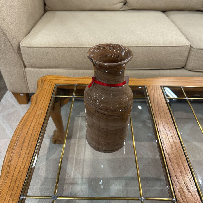 Small Multi-Colored Earth Tone Vase (CT)