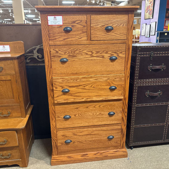 Mission-Style 6-Drawer Tallboy(SAK)