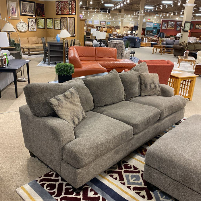 Grey Fabric Sofa(LSH)
