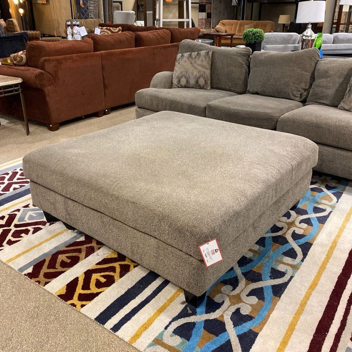 Grey Fabric Ottoman(KL)