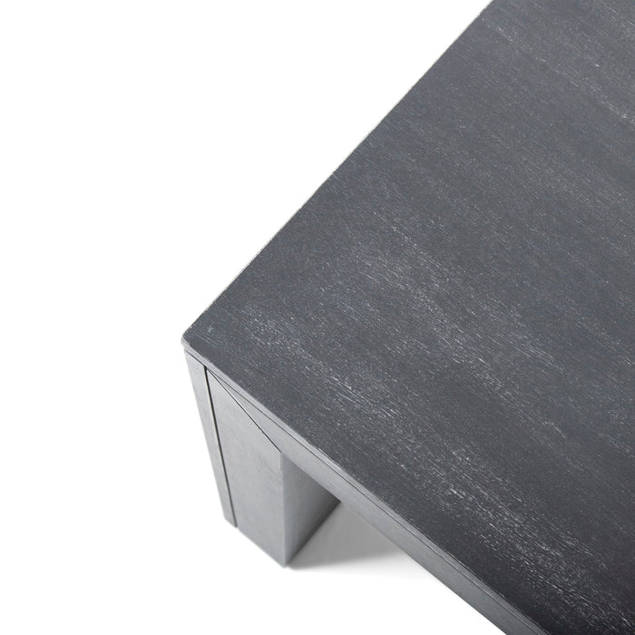 Acacia Wood Dining Bench, Farmhouse Style