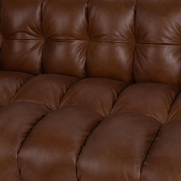 Halston - Sofa - Chestnut Elite