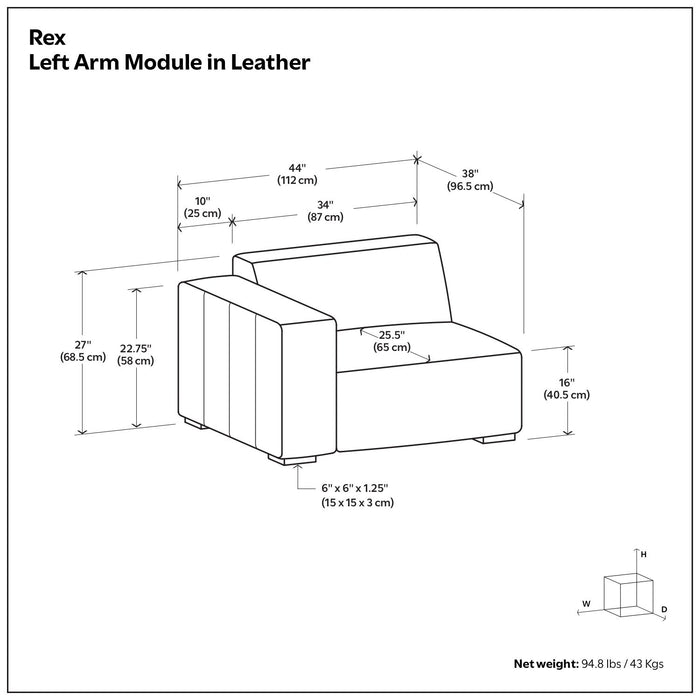 Rex - Sofa Module