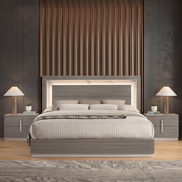 Altima - Bed With LED Headboard