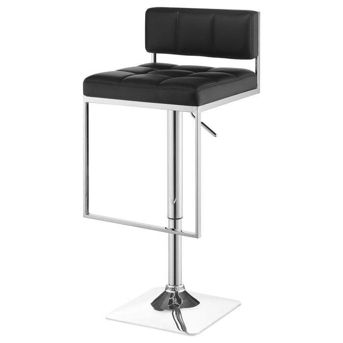 Adjustable Bar Stool, Height-Adjustable For Modern Dining Spaces