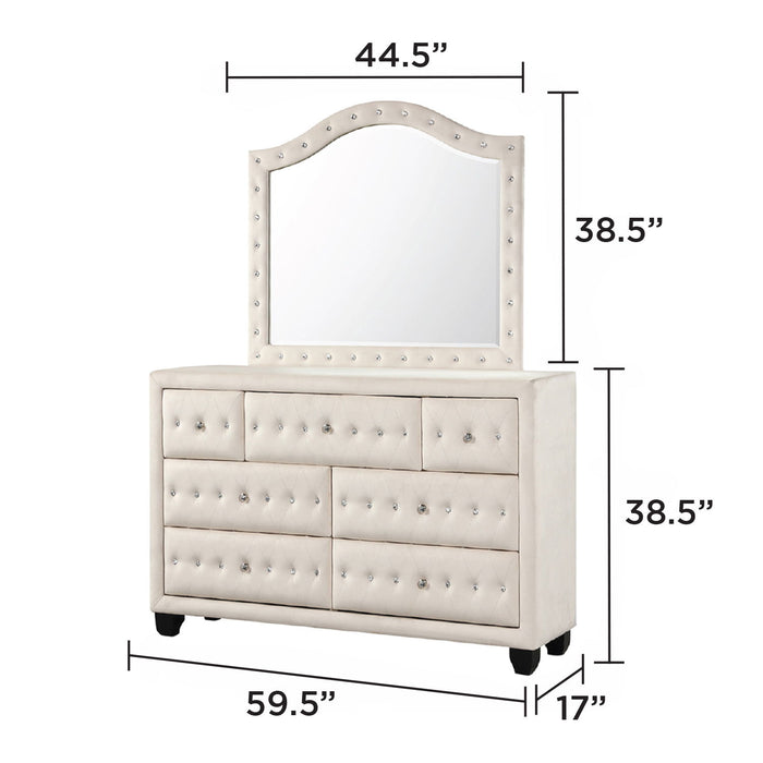 Sophia - 7 Drawer Dresser