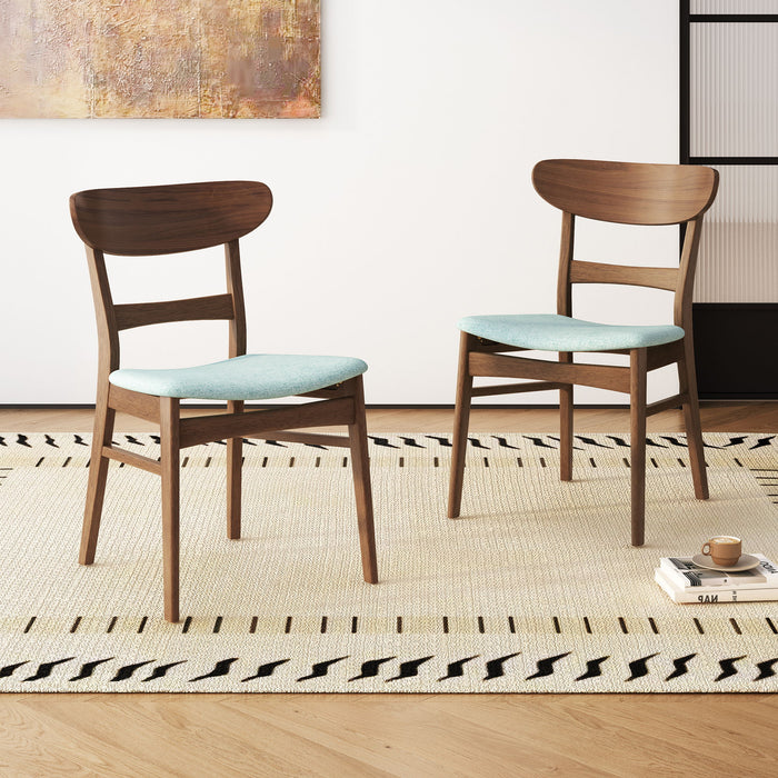 Dining Chairs With Cushioned Seat (Set of 2)