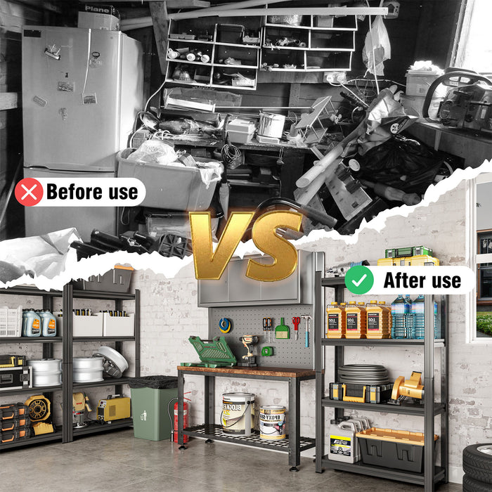 Adjustable Garage Shelf