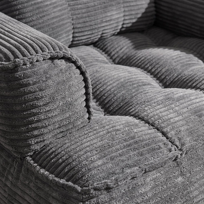 Convertible 2 In 1 Armrest Sofa For Bedroom