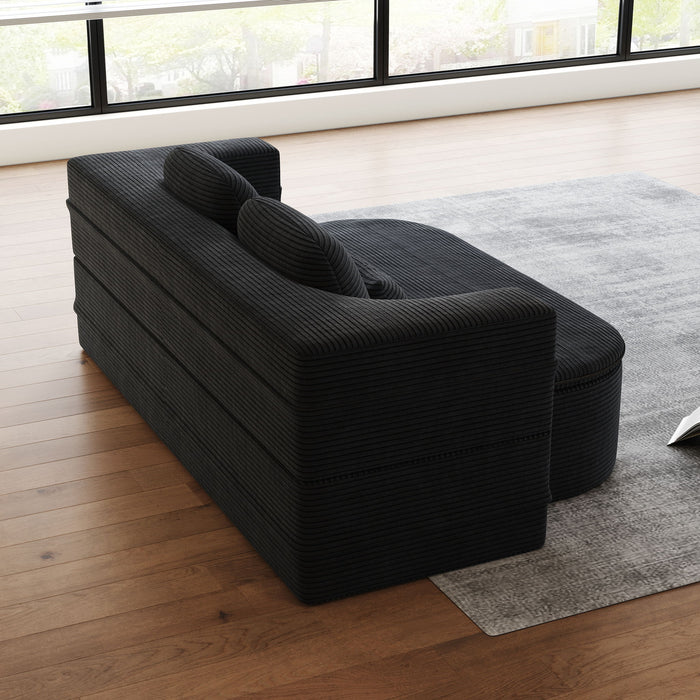 2 In 1 Foldable Sofa Bed With Multi Functional Blanket