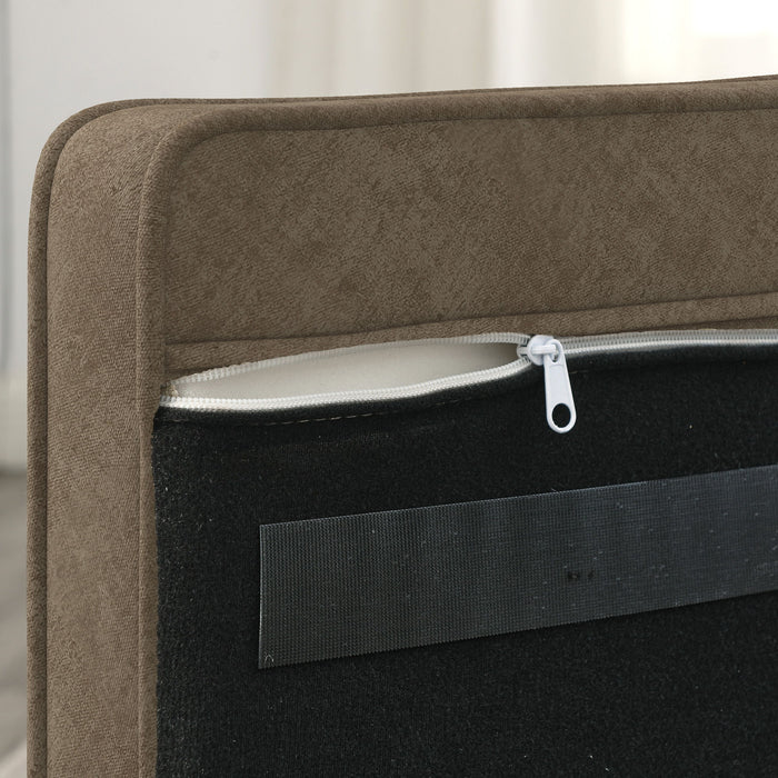 Modern Elegant Rectangle Pet Bed, Durable Elevated Dog Sofa