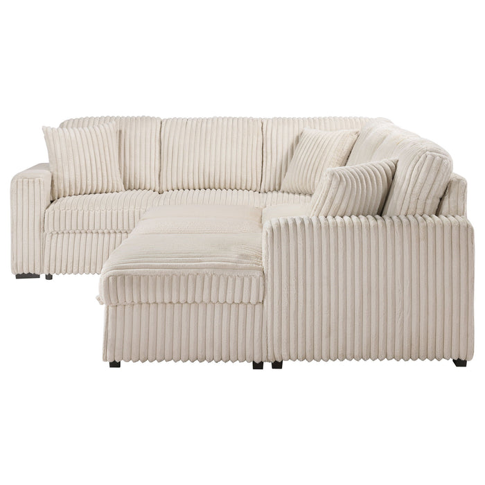 Thurston - Storage Sectional Sofa With Pop Up Bed