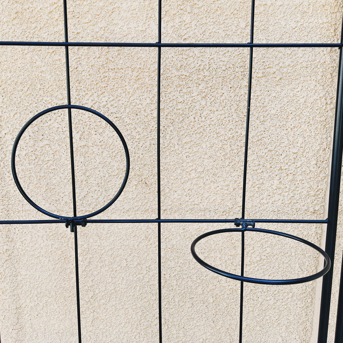 Metal Garden Trellis Rustproof Trellis For Climbing Plant, Outdoor Flower Support