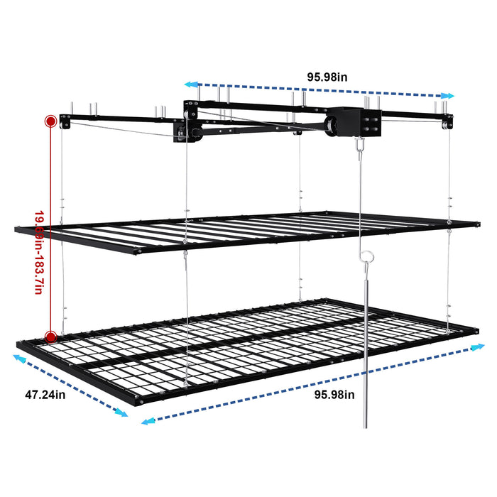 Overhead Garage Storage Rack