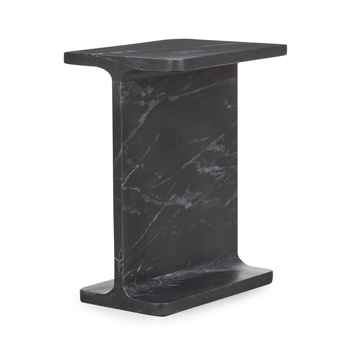 Delaney - Marble Rectangle Accent Table