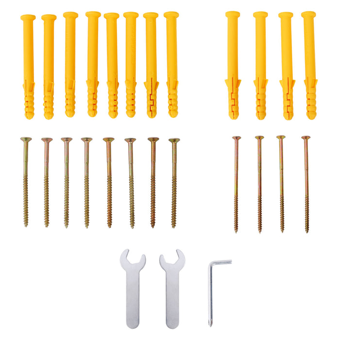 Gymnastics Stall Bar Multi Use Swedish Ladder For Home Gym And Physical Therapy - Natural