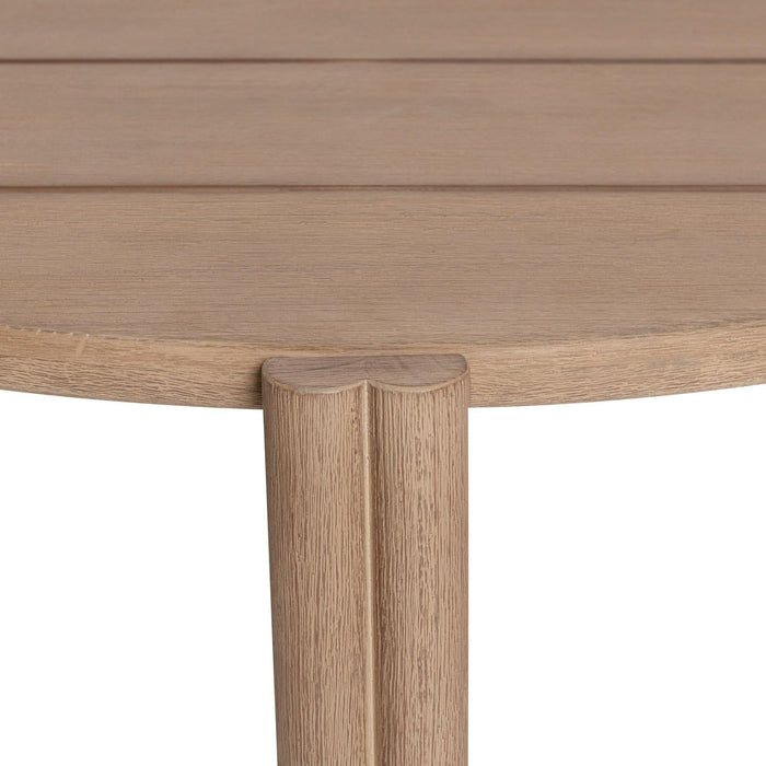 Oliver - Outdoor Round Coffee Table - Butterscotch