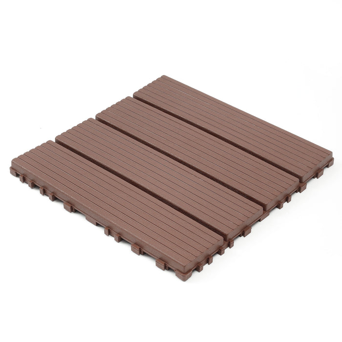 Interlocking Decking Tiles, 44 Packs
