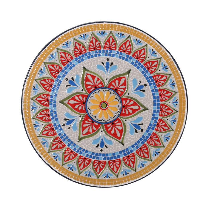 Cranbrook - Side Table With Tile Mosaic Top