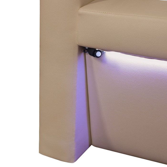 Futura - Upholstered Bed With Tall Headboard