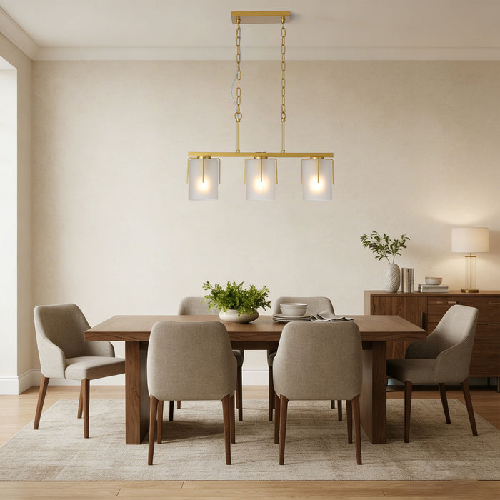 Adjustable Cylindrical Pendant Light