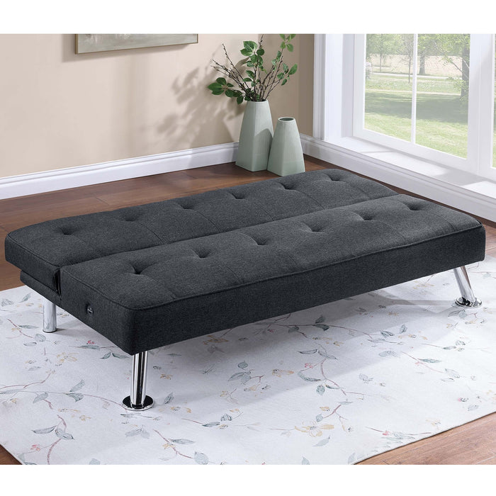 Tufted Sofa With USB Port For Living Room