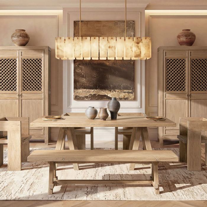 Hawthorne - Dining Bench - Natural