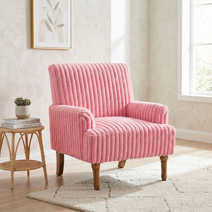 Accent Comfortable Upholstered Armchair For Living Room