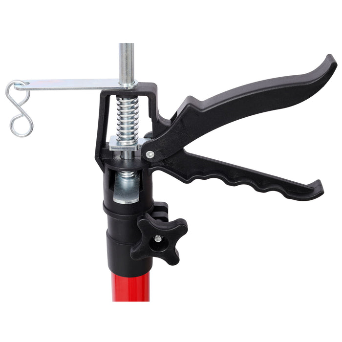 Adjustable Support Pole System For Drywalls And Cabinets With Carry Bag