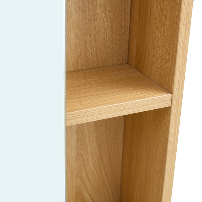 Wall Mounted Bathroom Storage Medicine Cabinet Cabinet With Mirror Door