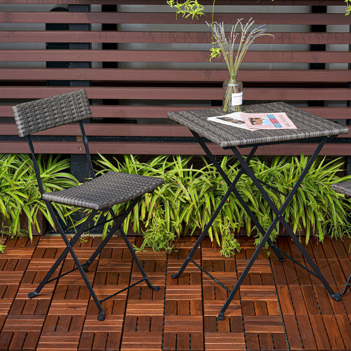 Interlocking Deck Tiles Checker Pattern, Square Acacia Hardwood Outdoor Flooring For Patio, Bancony, Pool Side
