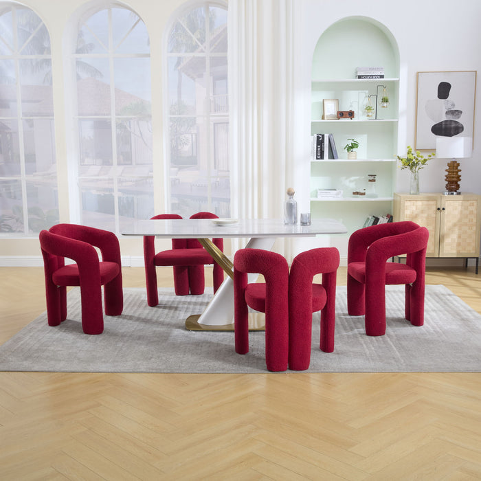 Coolmore Contemporary Designed Accent / Dining Chair With Armrests