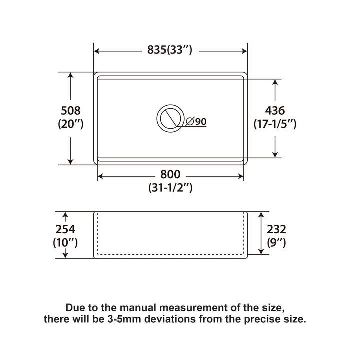 Single Bowl Kitchen Sink Workstation - White