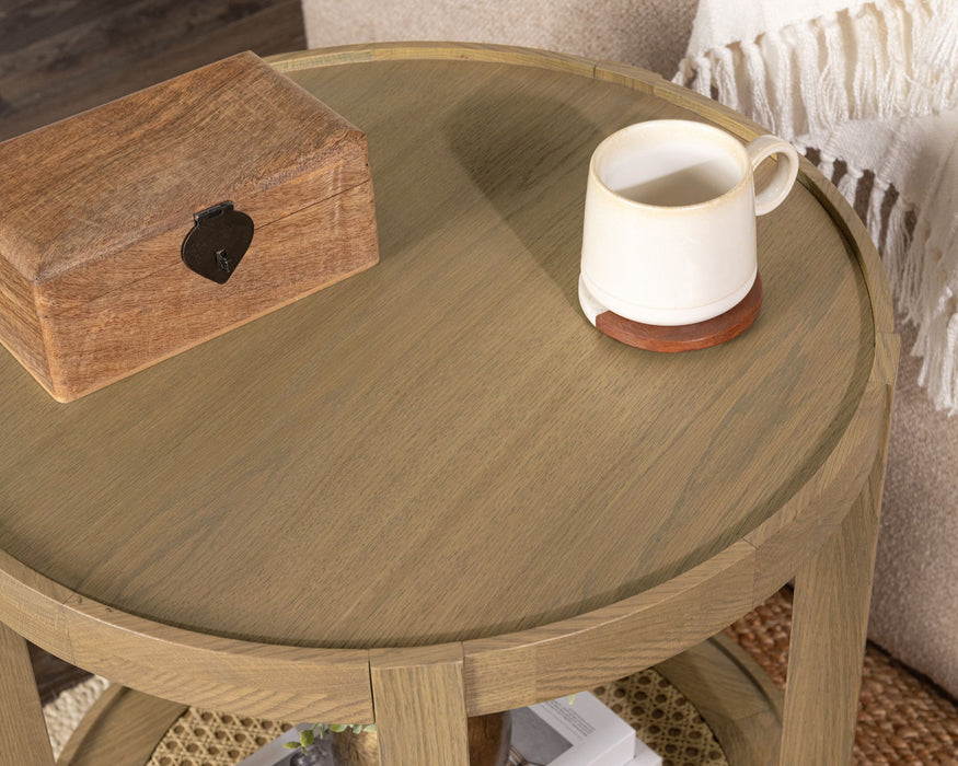 Devin - Solid Wood Round Table