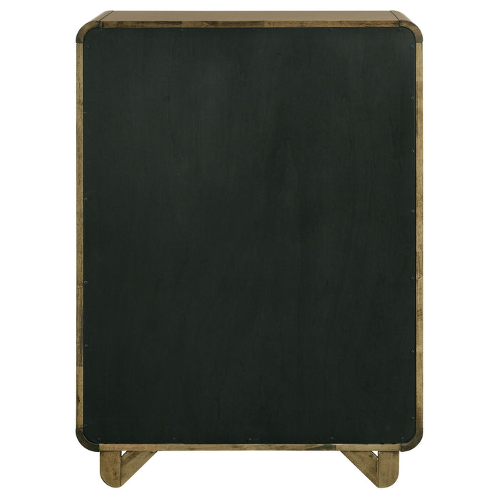 Tully - 5 Drawer Chest - Nutmeg Brown