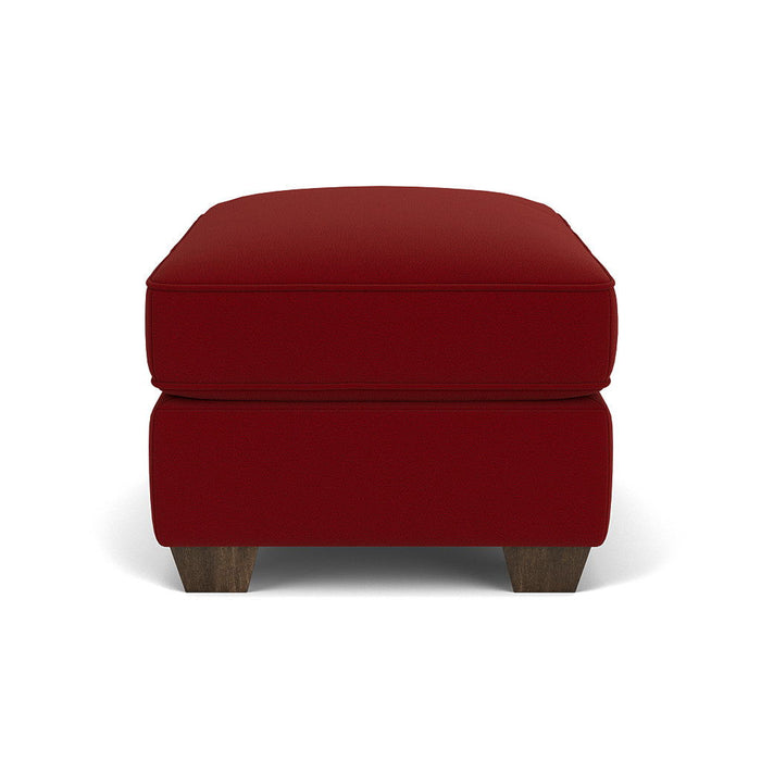 Carson - Ottoman, Heavy Thread Stitching