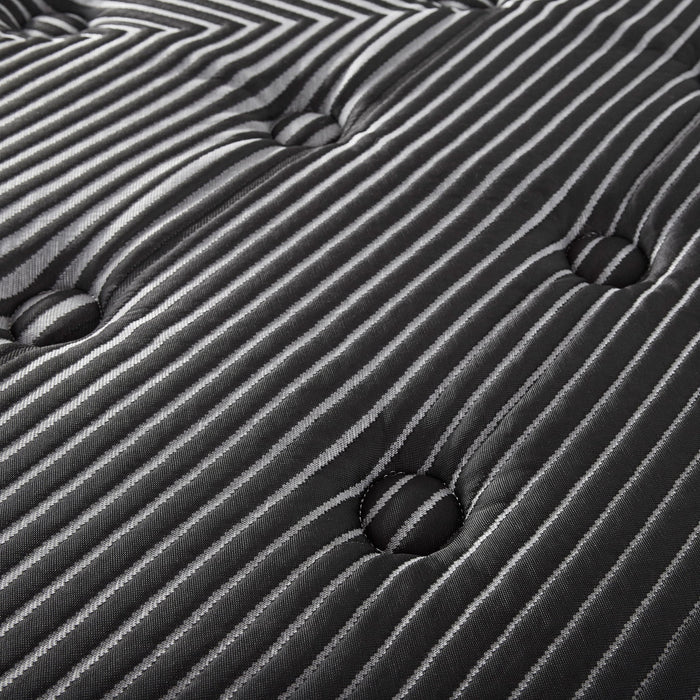 Starrett Black - 15" Euro Top Hybrid Mattress With Cooling Foam And Wrapped Coils