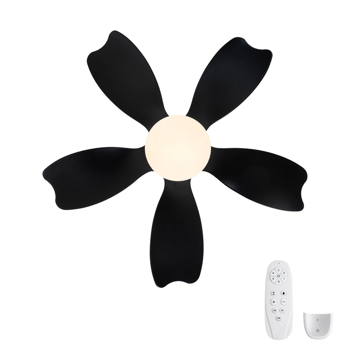 Low Profile Flush Mount Ceiling Fan With Light