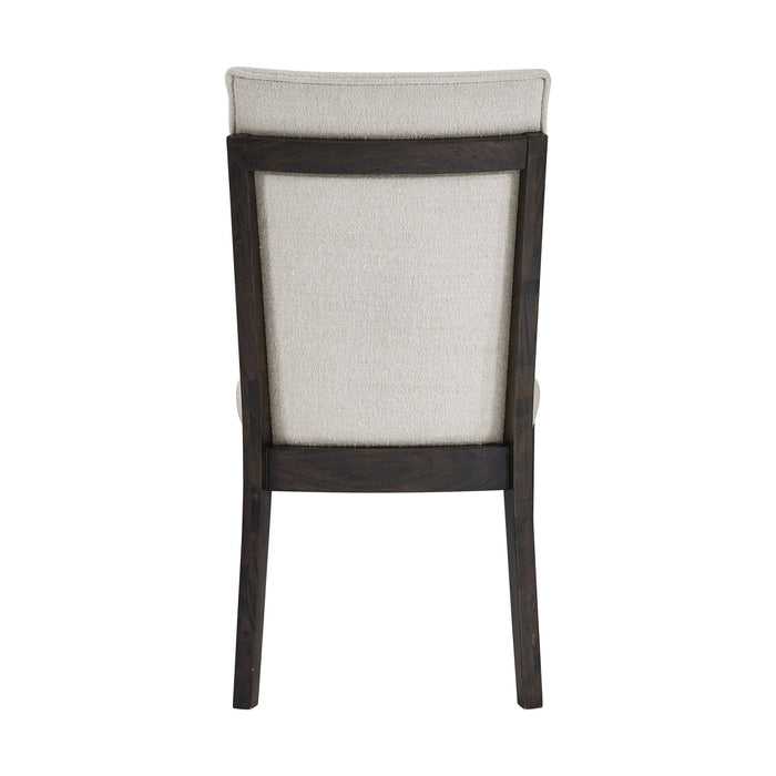 Soft Upholstered Dining Chairs (Set of 2) - Brown
