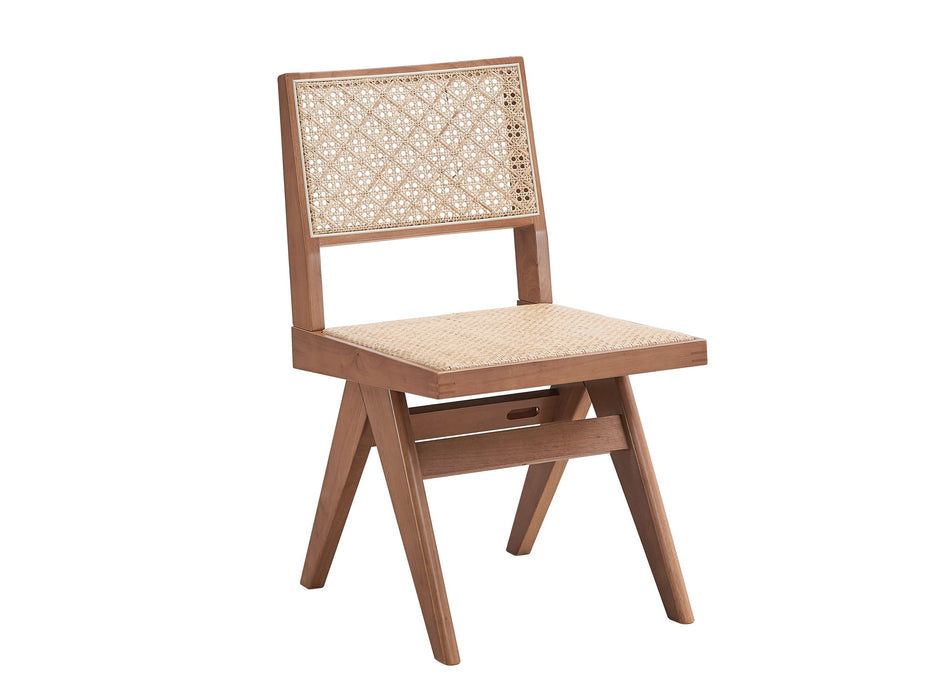 Valentina - 6 Piece Patio Furniture Set - Rattan / Natural