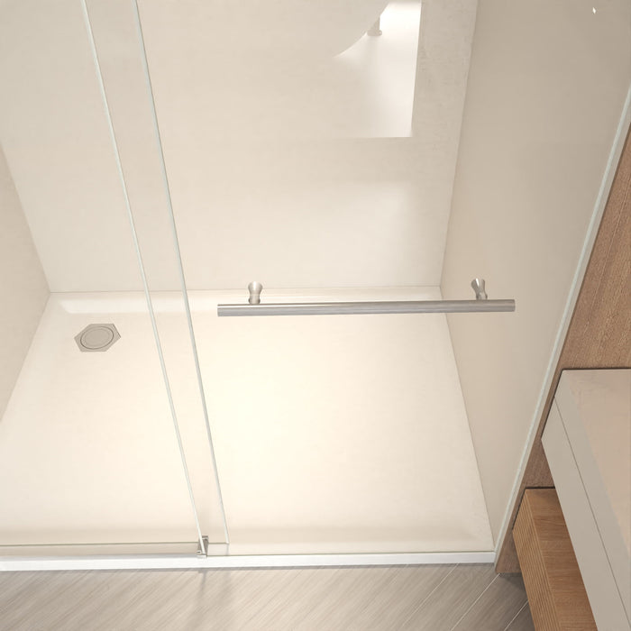 Frameless Sliding Bathtub Door With Frame