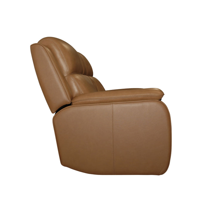 Ziggy - Power Reclining Loveseat With Console, Power Headrest, Lumbar, Heat & Massage